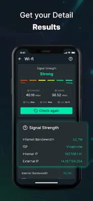 WiFi Speed Test Internet Speed android App screenshot 1